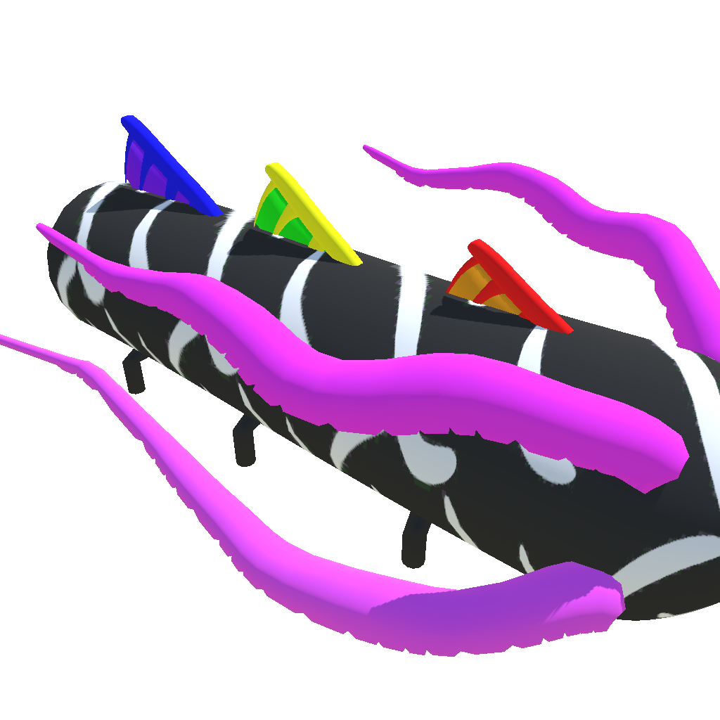 Rainbow Sausage Worm