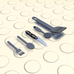 Hyper Realistic Utensils Pack (Part 1)