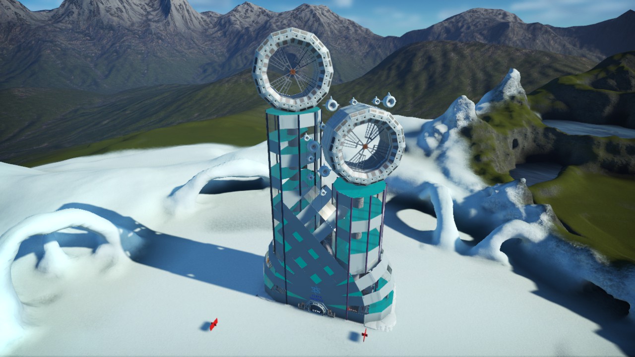Twin Turbine Towers