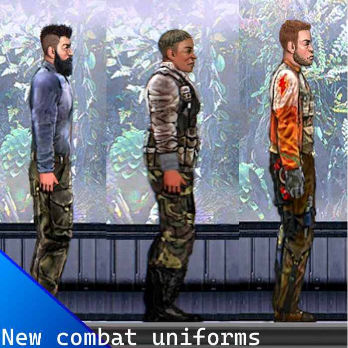 New combat uniform's
