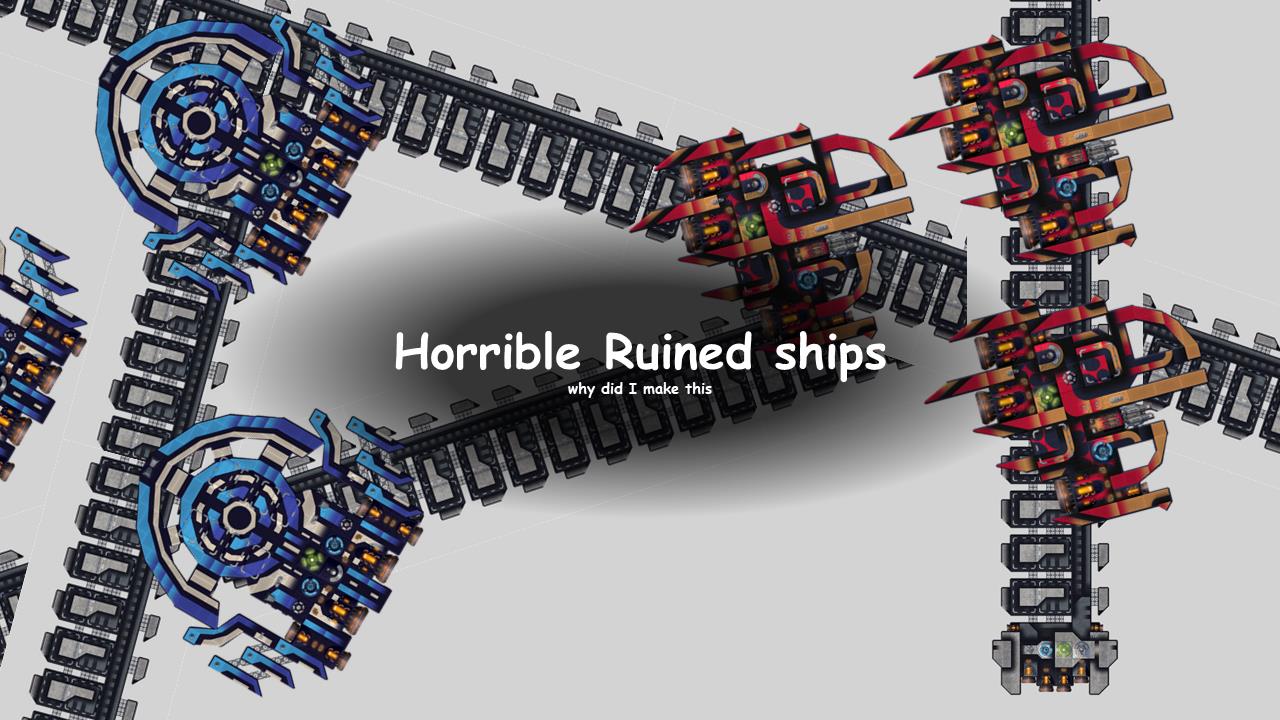 Ruined ships