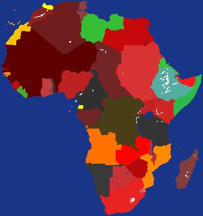 The Scramble of Africa (1914)