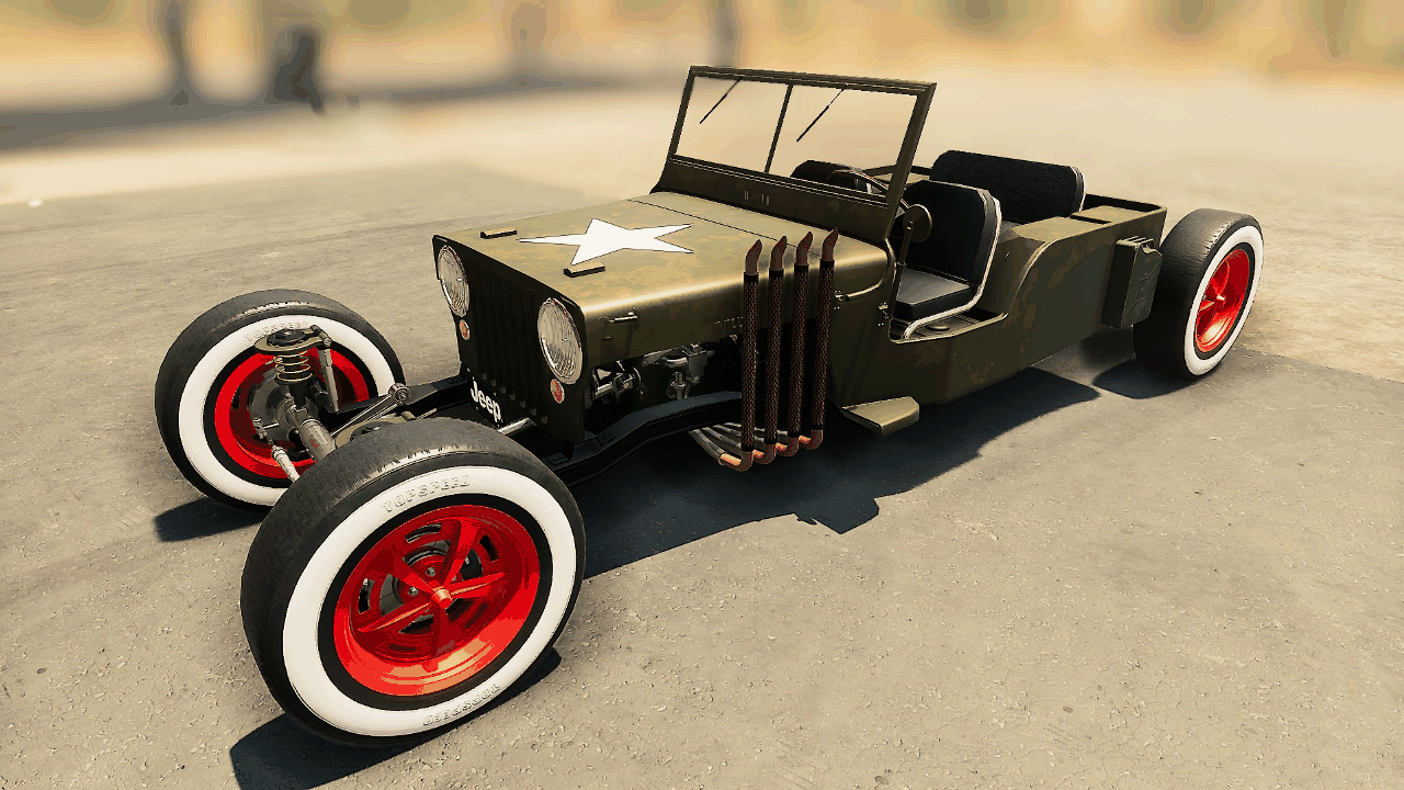 CONFIG Jeep Willys (Civilian) Ratrod Trooper