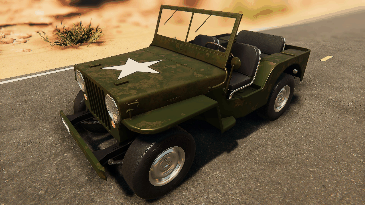 Jeep Willys Civillian Ratrod [Livery]