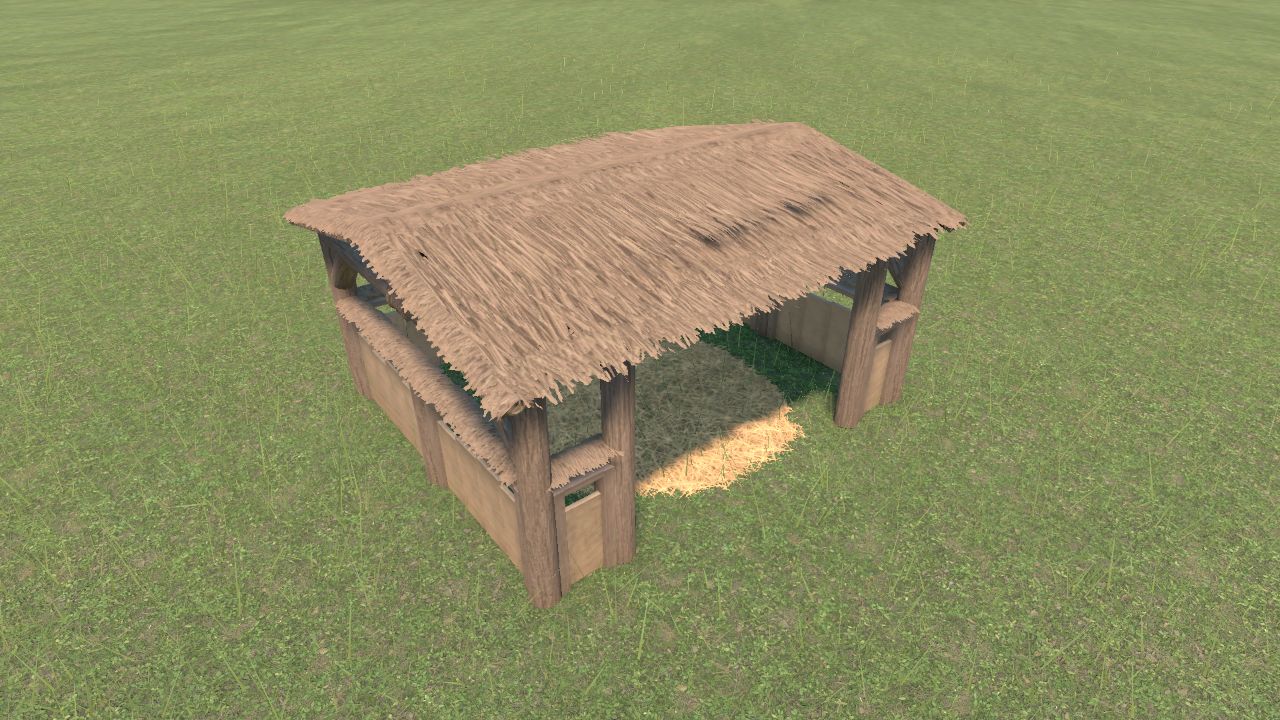 Shelter - Tropical Hut 2