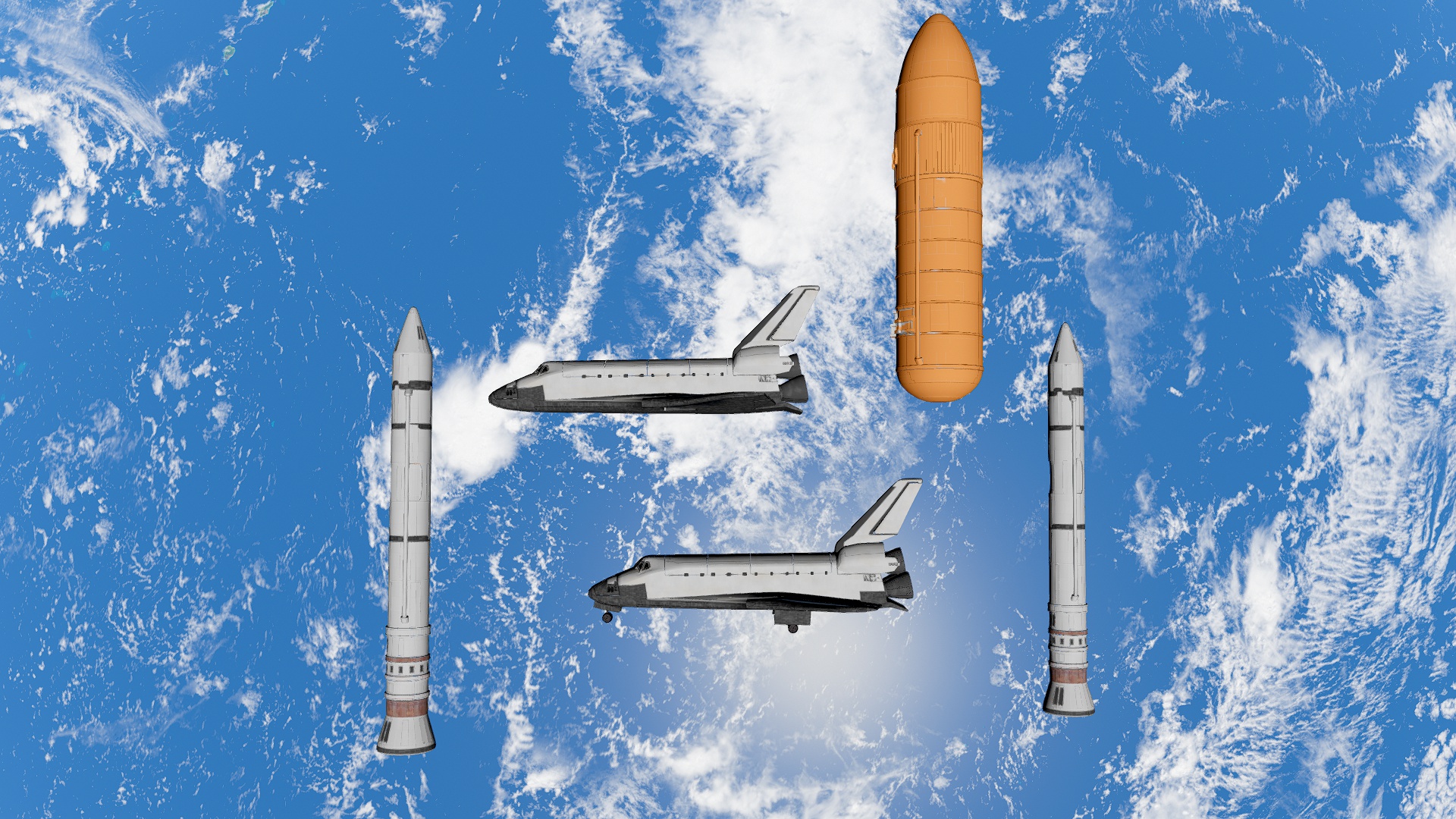 Space Shuttle Stages