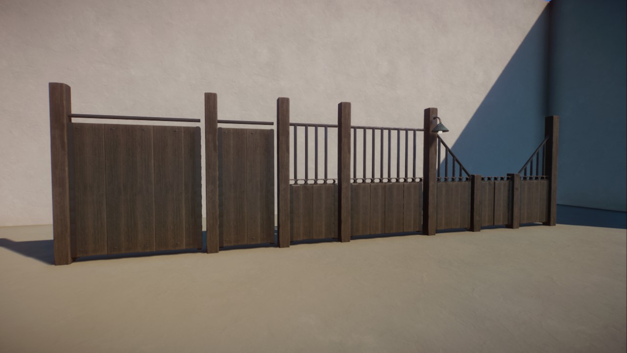 Modern Stabel Fence
