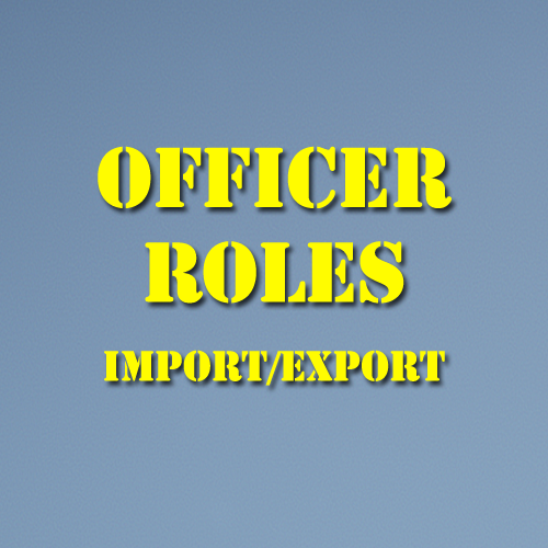 [2025.1] Officer Roles Import/Export