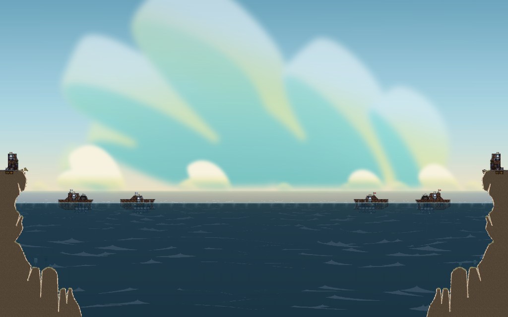 Hills Sea