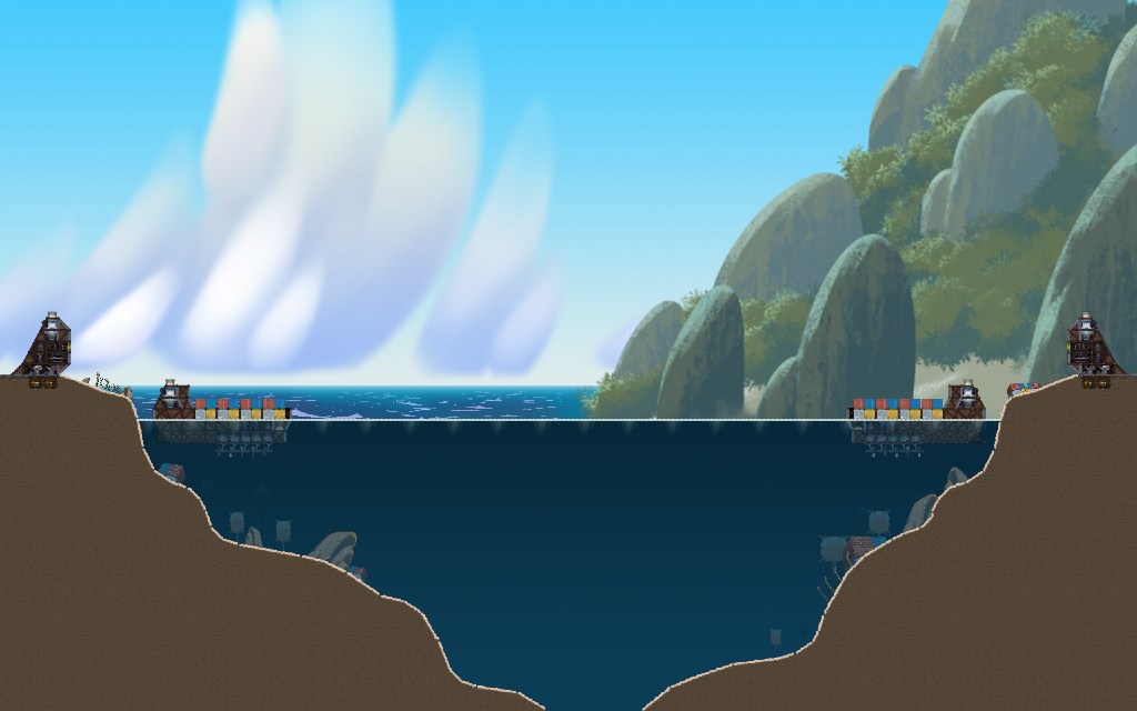 Ship and Fort 2V2