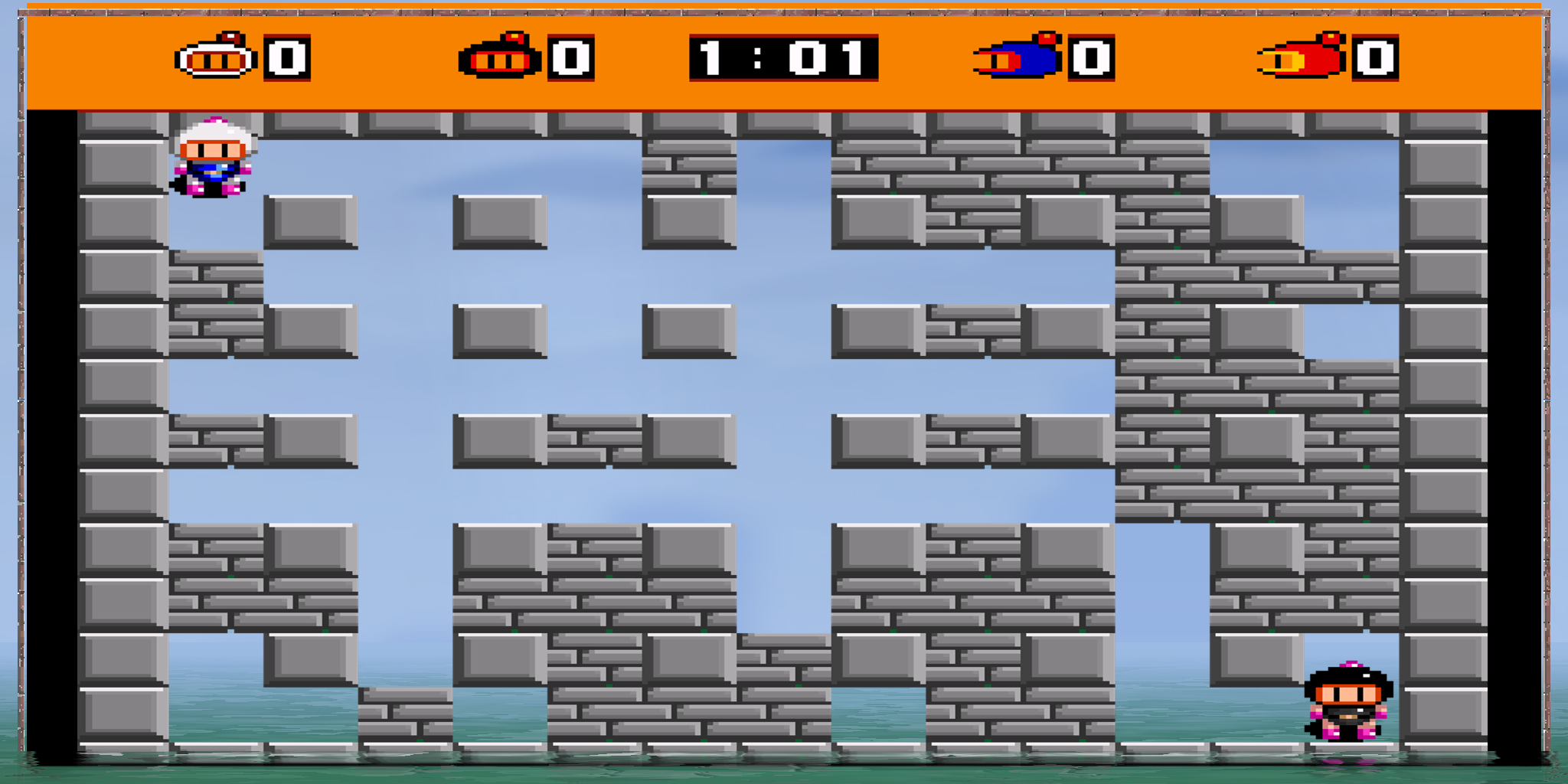 Super Bomberman (Caverns)