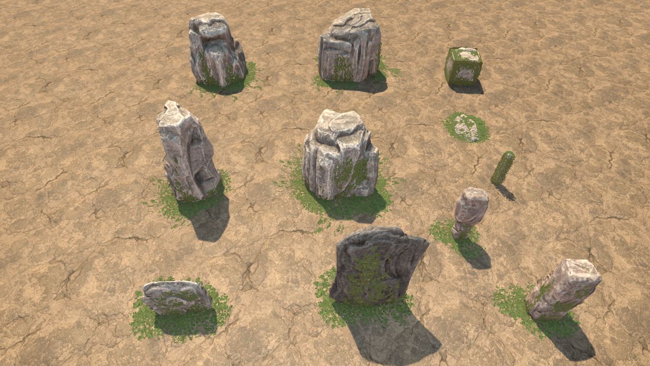 Stones with ivy / Piedras con hiedra