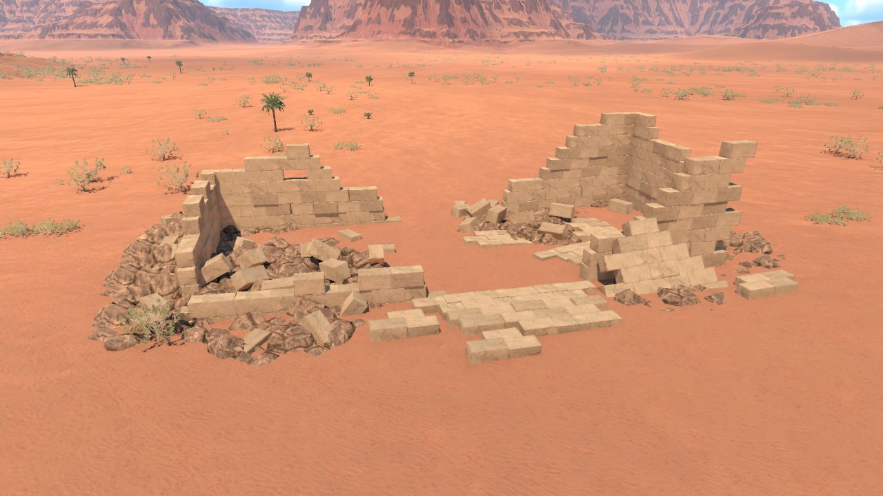 Desert Ruins 10 / Desierto Ruinas 10