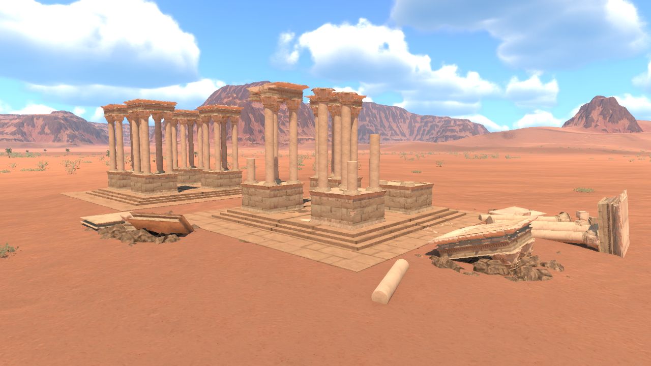 Desert Ruins 2 / Desierto Ruinas 2