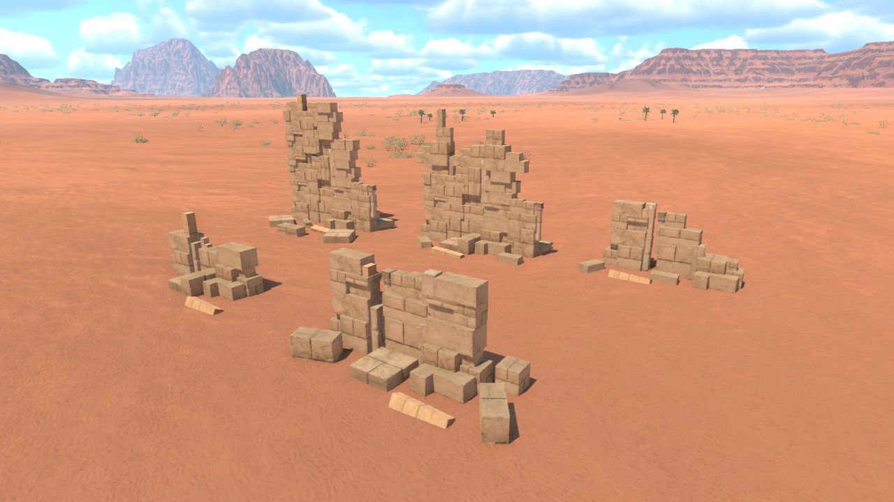 Desert Ruins 20 / Desierto Ruinas 20
