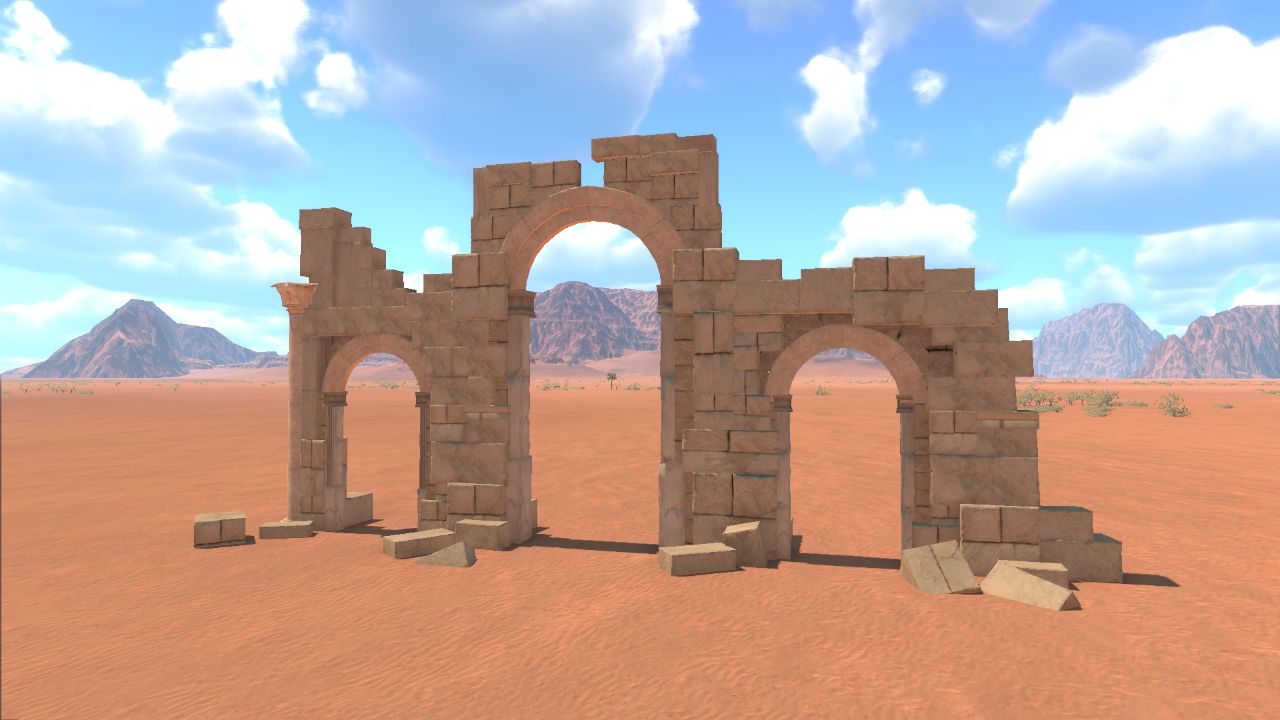 Desert Ruins 5 / Desierto Ruinas 5