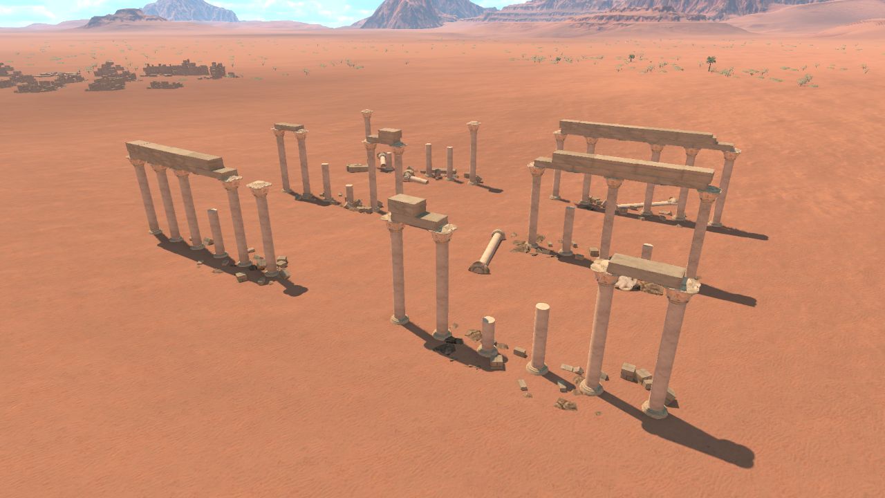 Desert Ruins 6 / Desierto Ruinas 6
