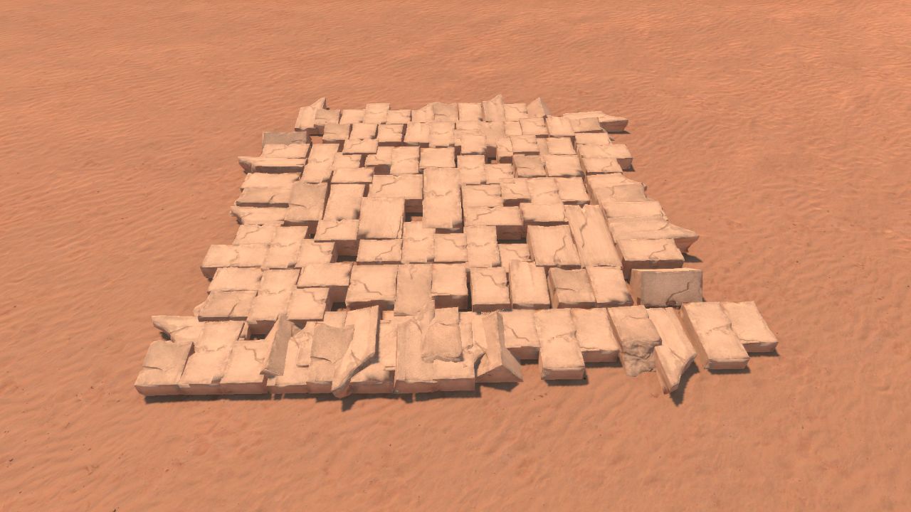 Desert Ruins 8 / Desierto Ruinas 8