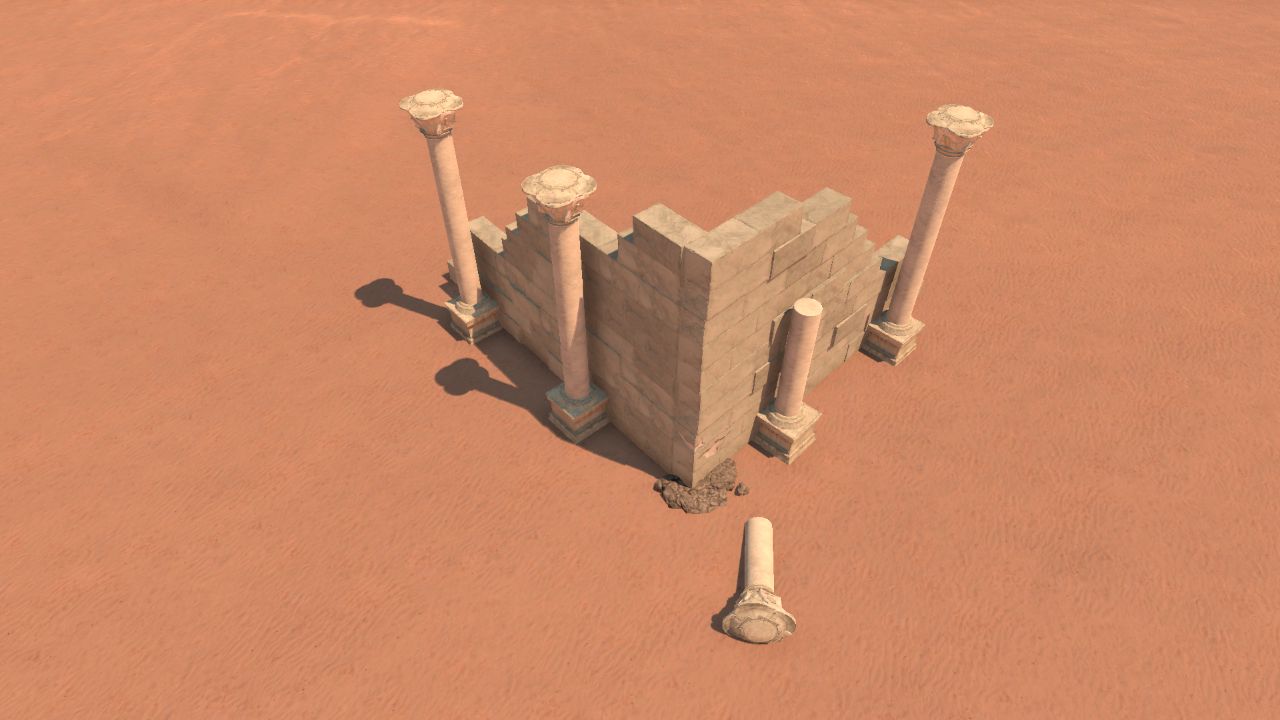 Desert Ruins 9 / Desierto Ruinas 9