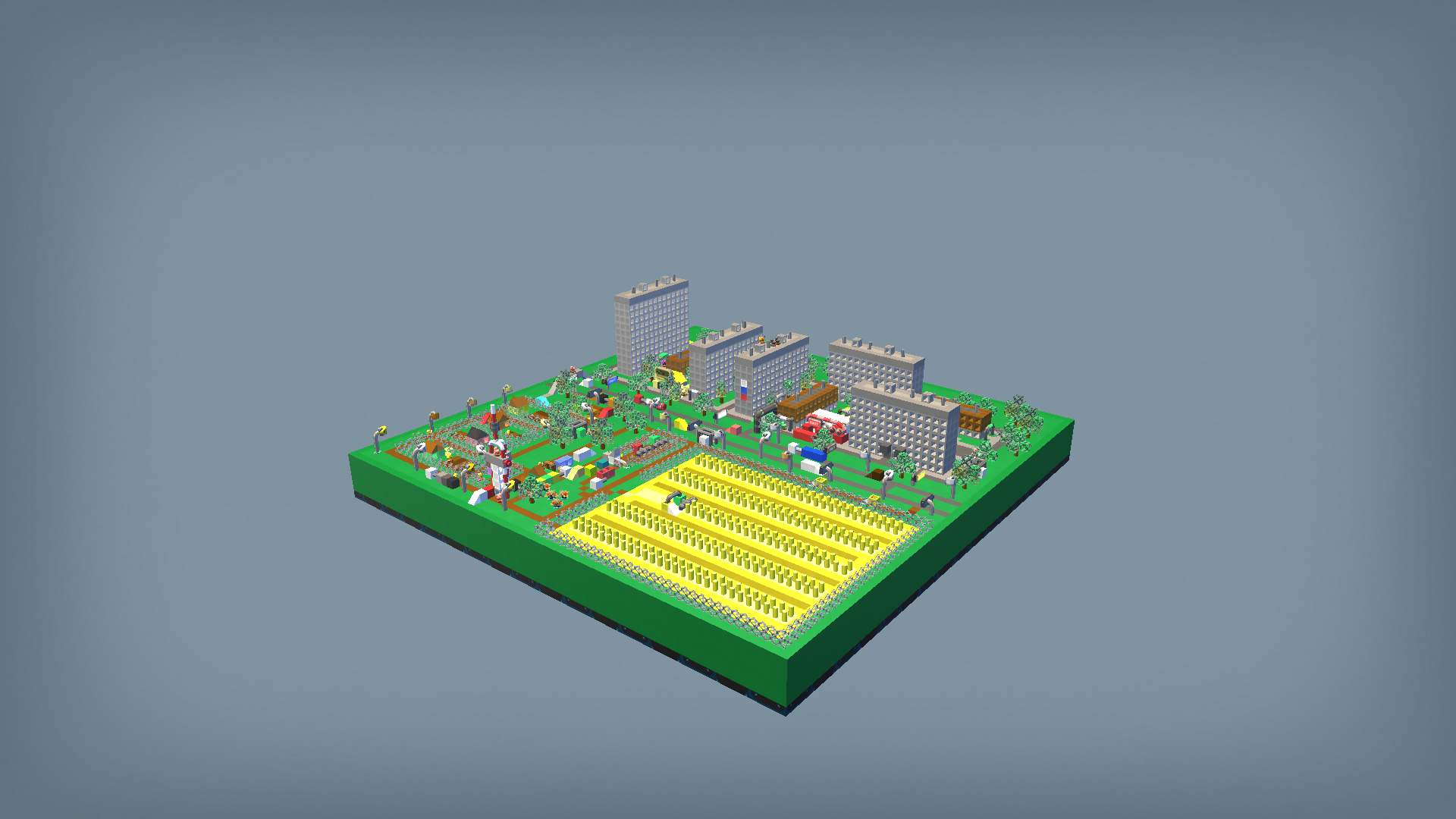 Russian duck town