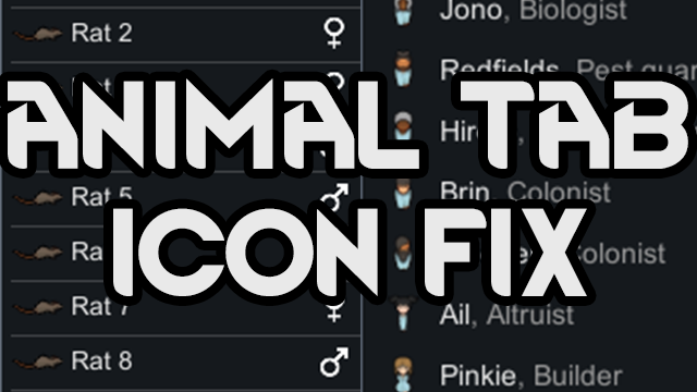 [Deprecated] Fluffy's Animal Tab Icon Fix