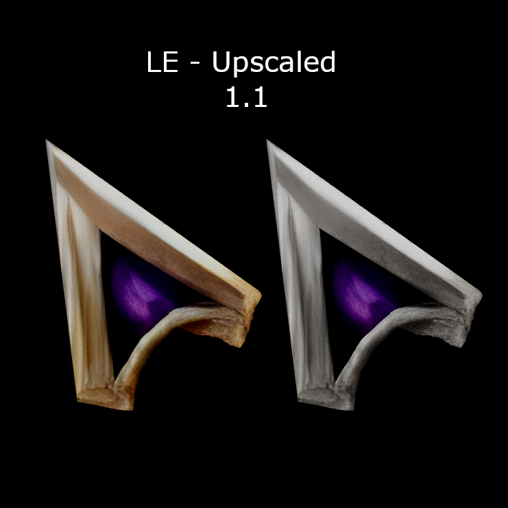 LE Upscaled