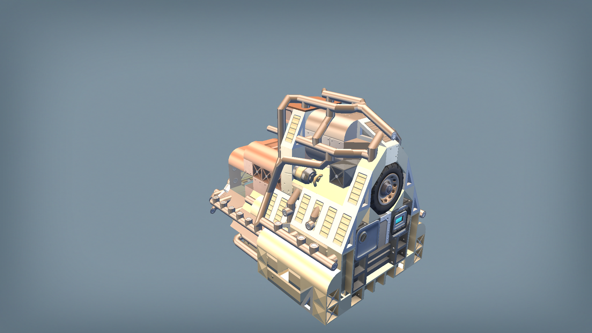Tank module 2 in helicopter base