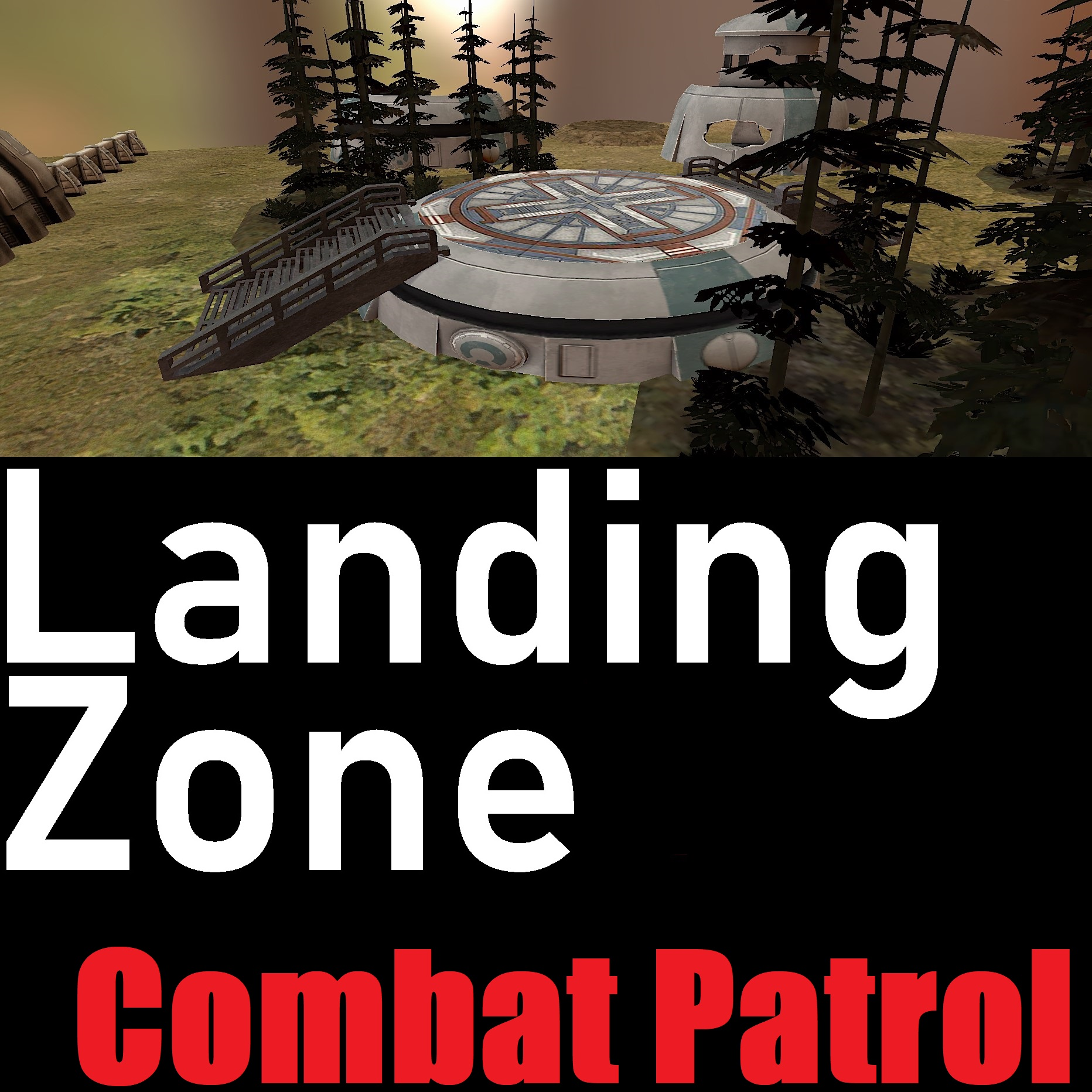 40k Combat Patrol (10th Ed.) Map: Landing Zone