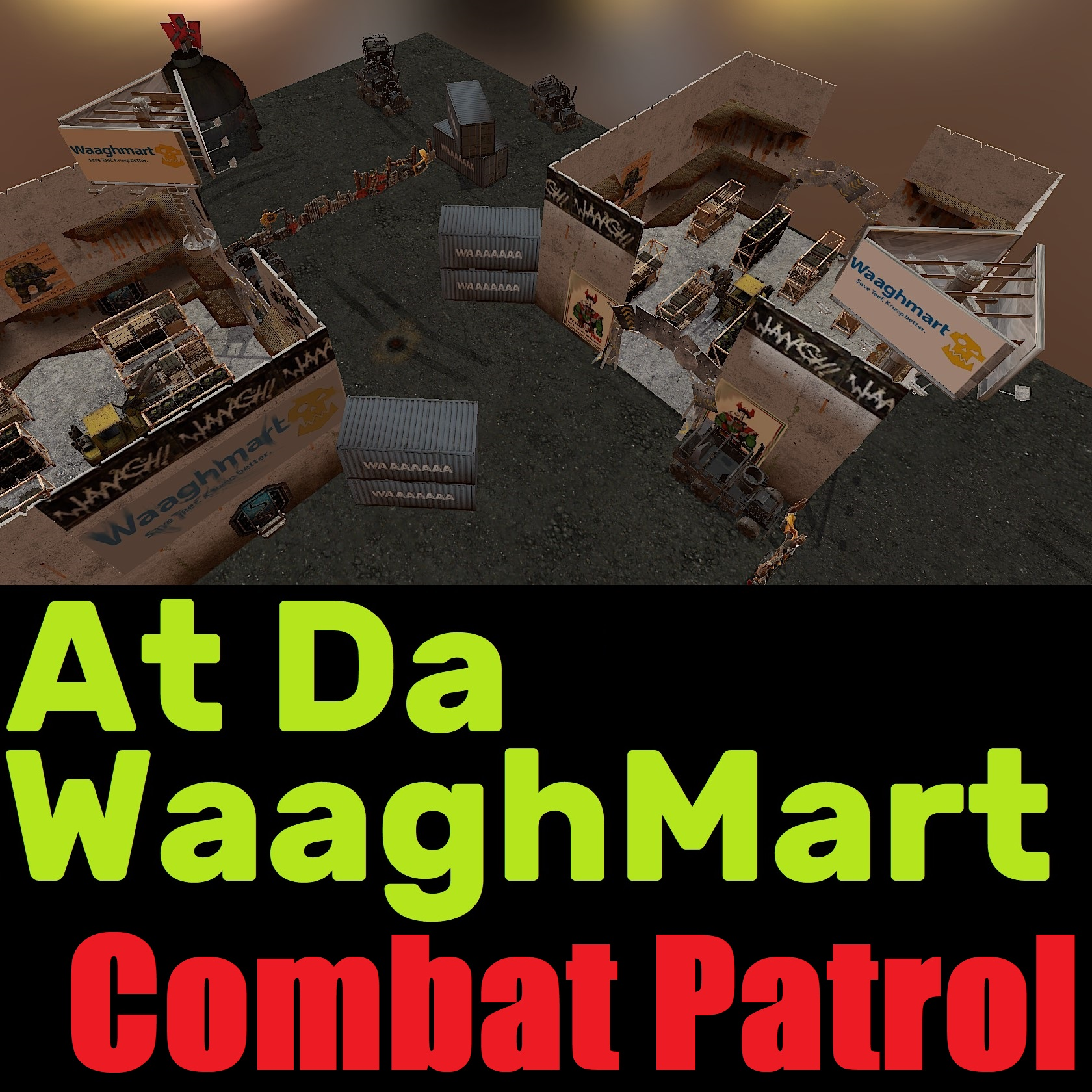 40k Combat Patrol (10th Ed.) Map: At Da WaaghMart