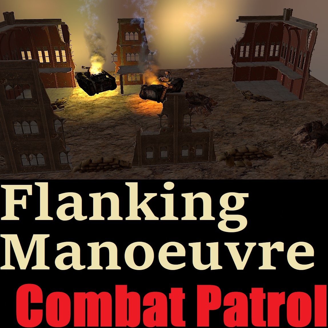 40k Combat Patrol (10th Ed.) Map: Flanking Manoeuvre