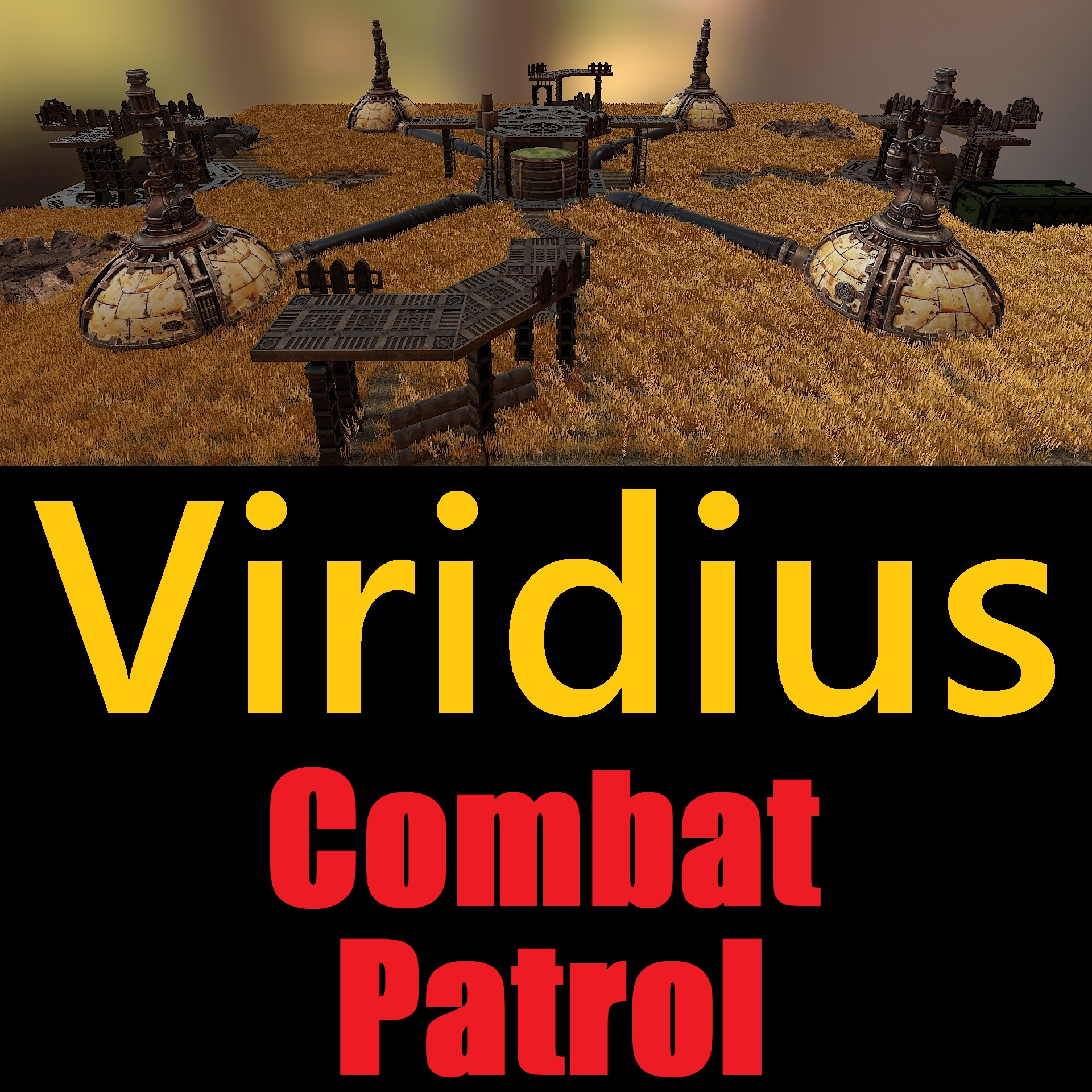 40k Combat Patrol (10th Ed.) Map: Viridius
