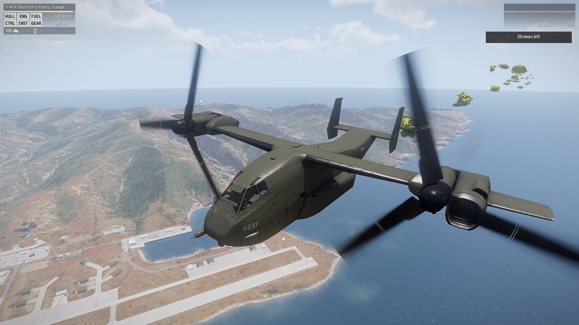 Minelaying Airplane