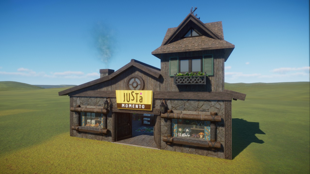 Medieval-themed souvenir shop [by stunfish]