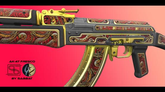 AK-47 Fresco [Red]