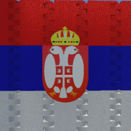 Flag of Serbia "Zastava Srbije"