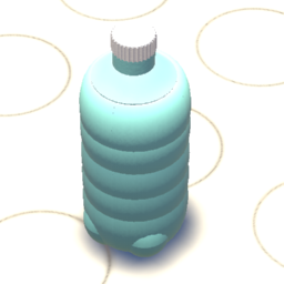 Realistic Bottle of Water (1.7+)