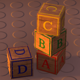 Realistic Toy Blocks