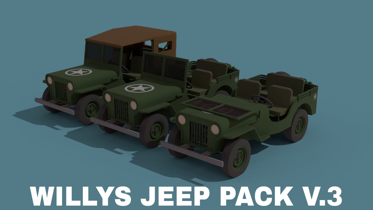 WILLYS JEEP PACK V.3 – Unturned Mod