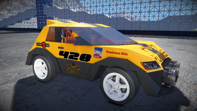 SERC Apoidea GTX Rally Car