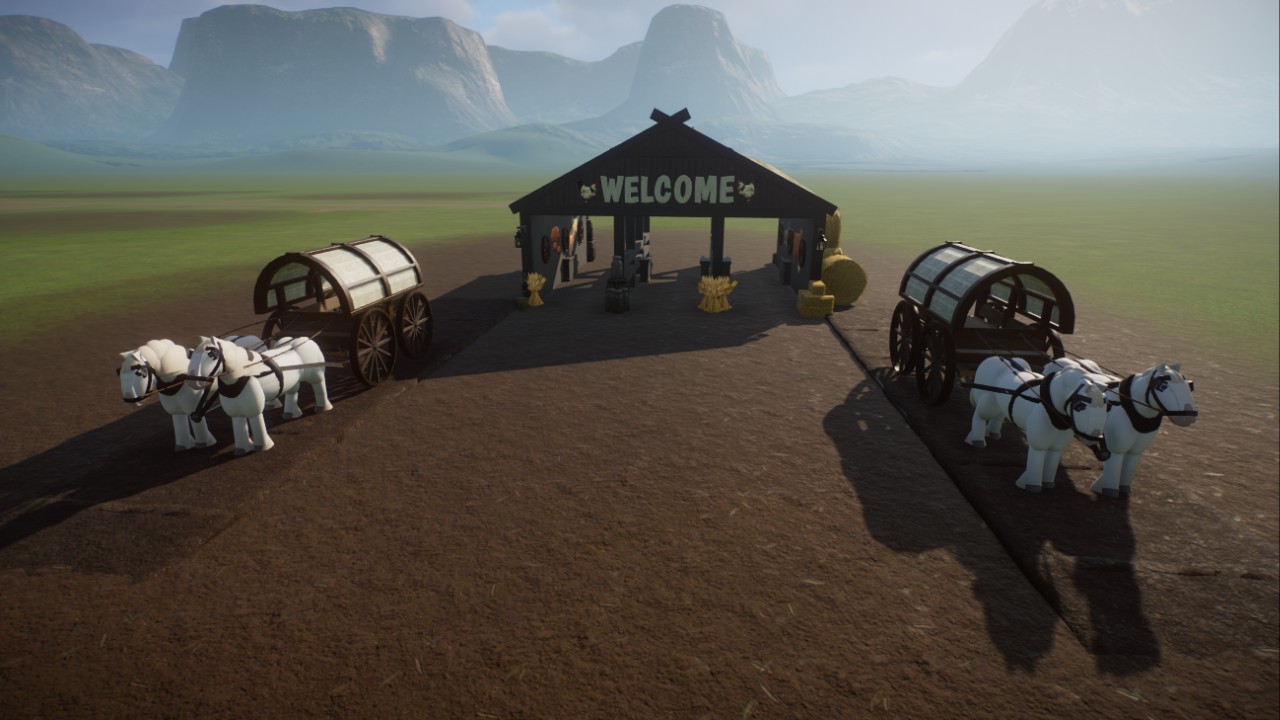 Entrée Ferme / Farm Entrance