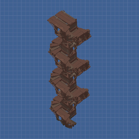 Flying man's Blueprint