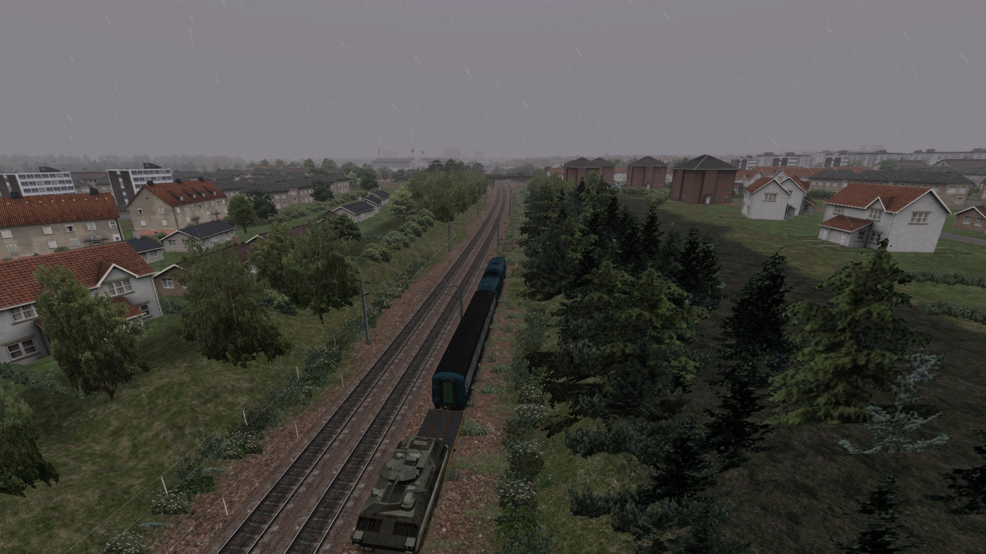 256 UK railway tour West Coast Main Line North Part 12 Earnack to Larkhall