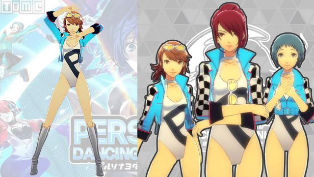 女神异闻录3 月夜热舞 Persona 3: Dancing in Moonlight  yukari race queen 替换 nick