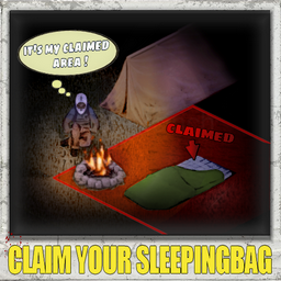 Claim Your SleepingBag – Project Zomboid Mod