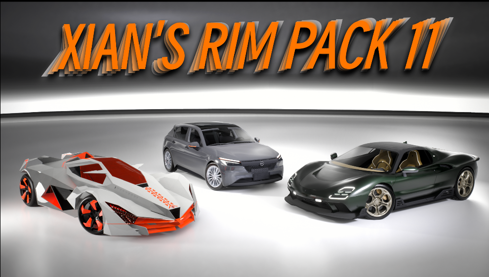 Xian's Modern Rims Pack 11