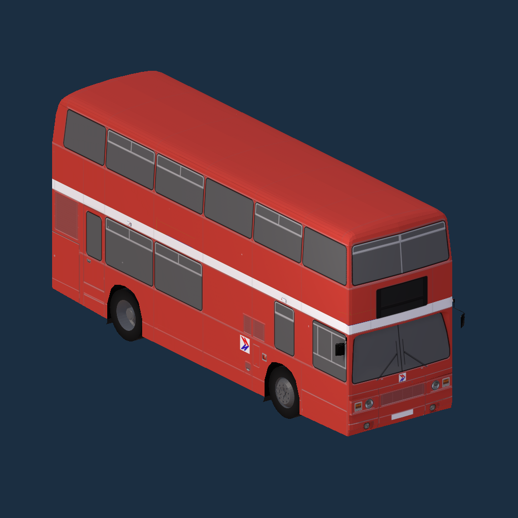 Leyland Titan B15 - NBC Poppy Red