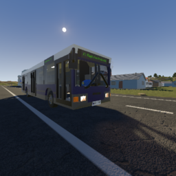 Alter MAN Bus BVG von BinDA aufgekauft