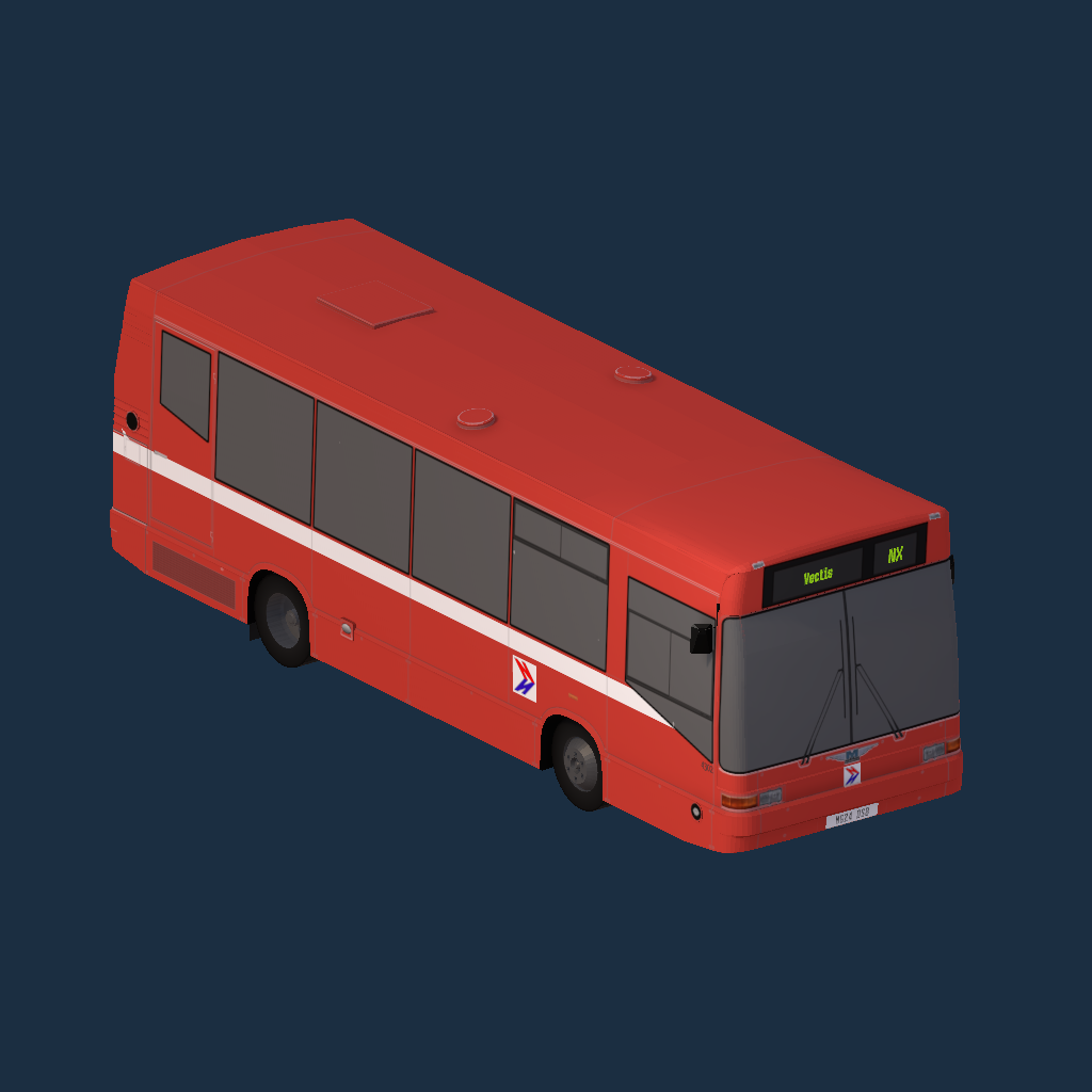 Marshall Minibus - NBC Poppy Red