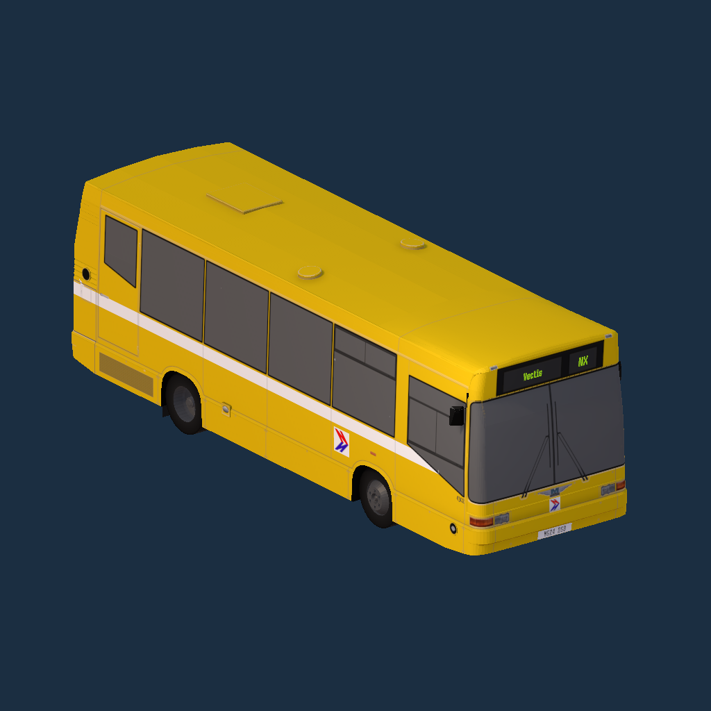 Marshall Minibus - NBC Canary Yellow