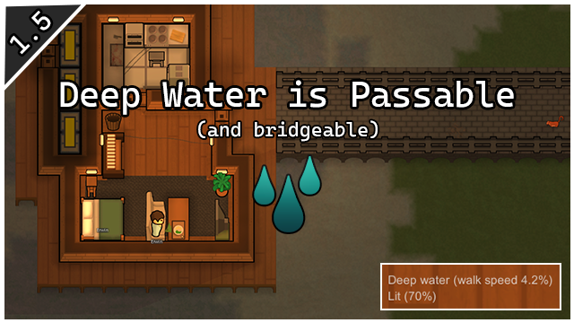 Deep Water is Passable (and bridgeable)